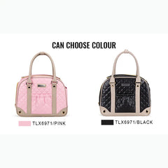 Pet Carrier Handbag with Breathable Mesh by Snagg A Pet Handbag