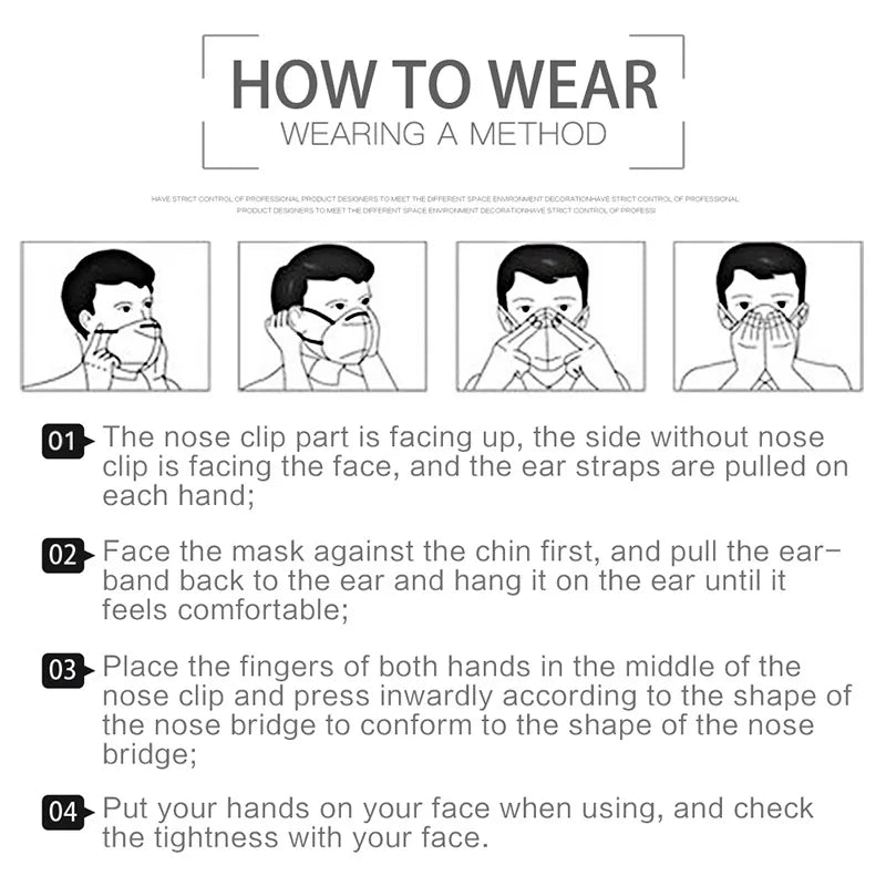 10–100 Pack FFP2 / KN95 Face Masks by Snagg A Face Mask