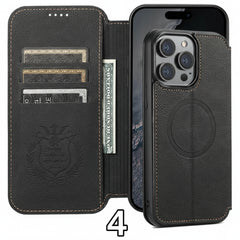 Slim Fit Premium Leather Wallet Case for iPhone 17 Pro Max / Series by Snagg A Phone Case
