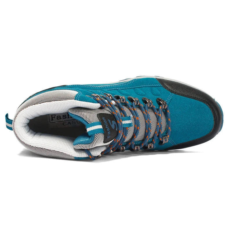 Unisex high-top suede leather hiking shoe – image 9