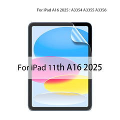 Paper Like Matte Screen Protector Film for iPad – Writing & Drawing PE Soft Film (No Glass)