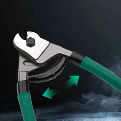 8” Wire Cutter with Bent Rubber Grip