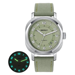 BERNY Mechanical Cushion Watch