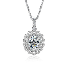 2ct Moissanite Ring & Necklace Set - SnaggIt