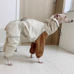 Winter Snow Guard 4 Legged Plush Dog Jacket