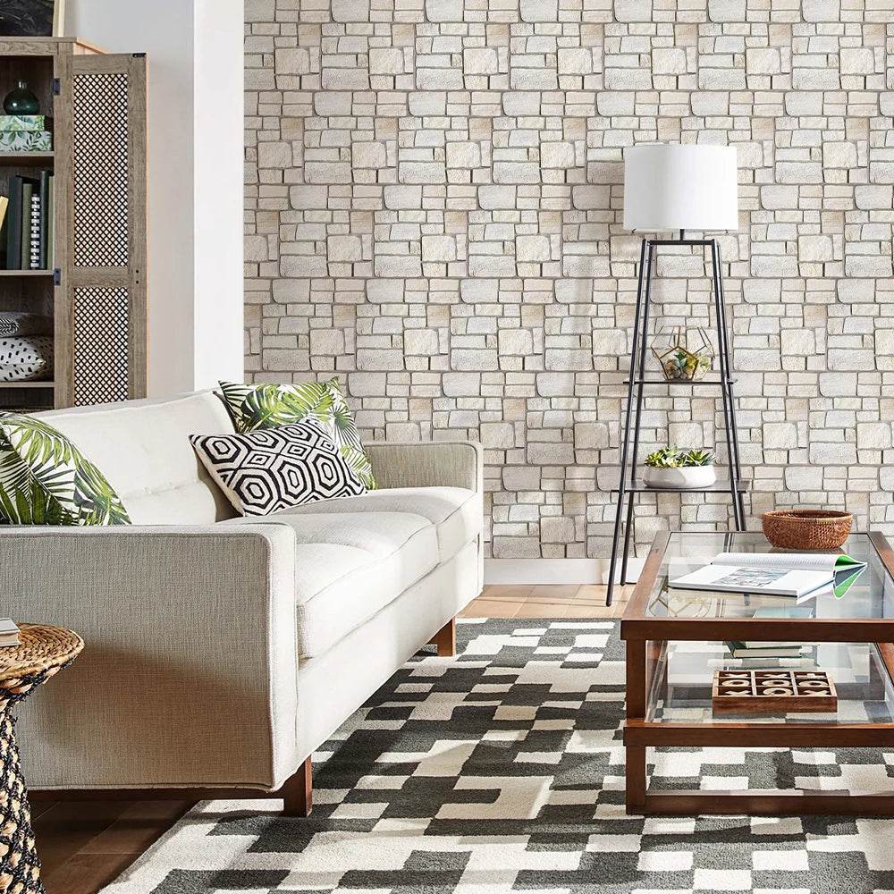 3D Faux Stone Tile Stickers - SnaggIt