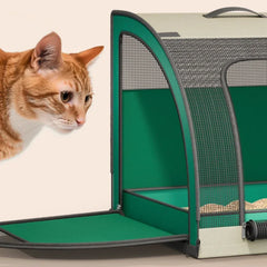 Foldable Large Dog & Cat Car Carrier Seat by Snagg A Pet Seat