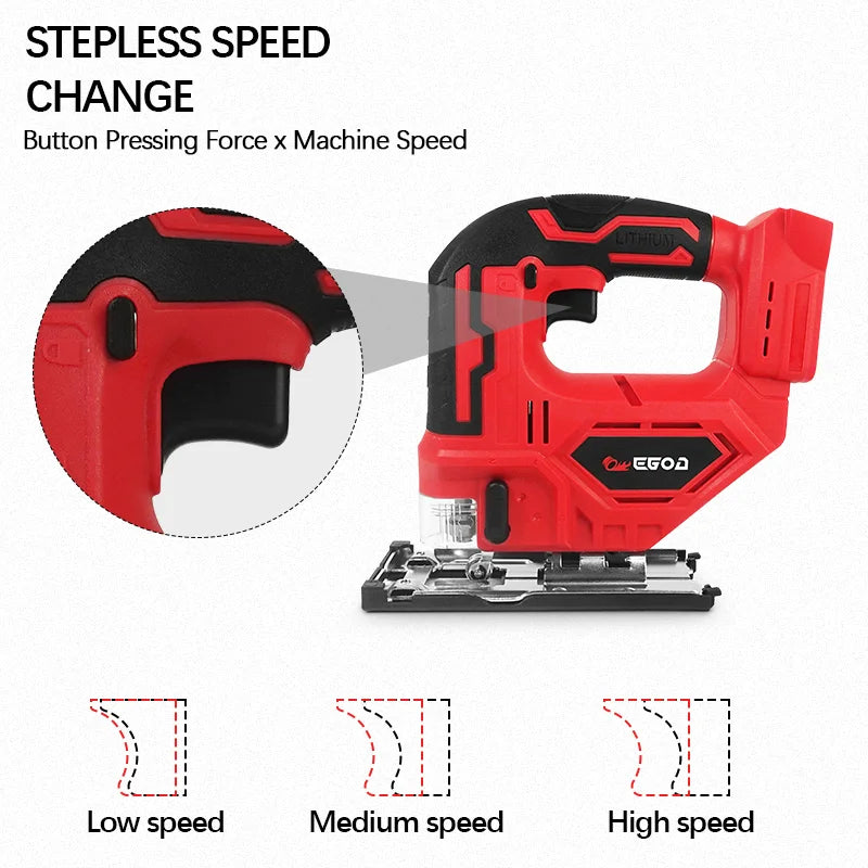 18V Cordless Electric Jigsaw