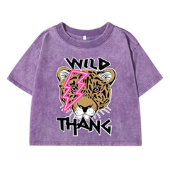 “Wild Thang” Soft Oversized Streetwear Graphic Shirt