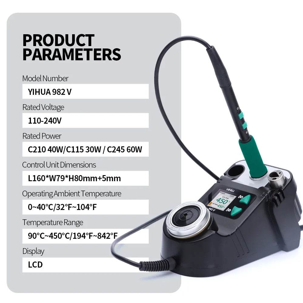 982-V Micro Precision Soldering Station - SnaggIt