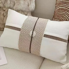 Geometric Coffee Cushion Cover by Snagg A Cushion Cover