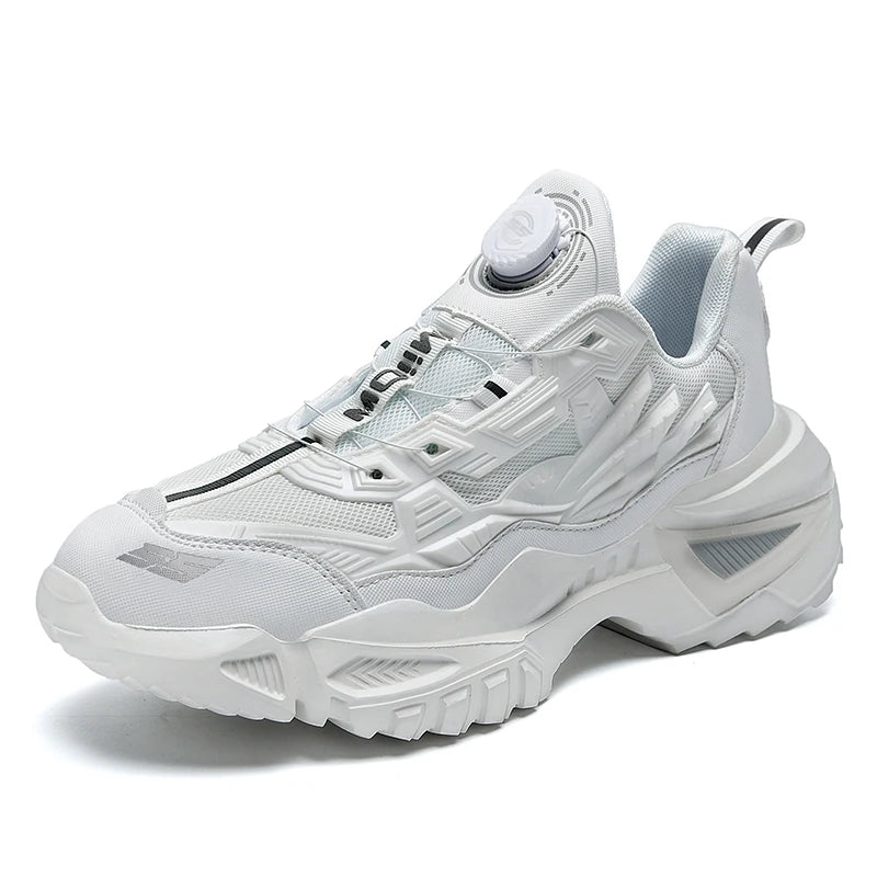 White Sneakers – Breathable Running & Casual Trainers by Snagg A Shoes