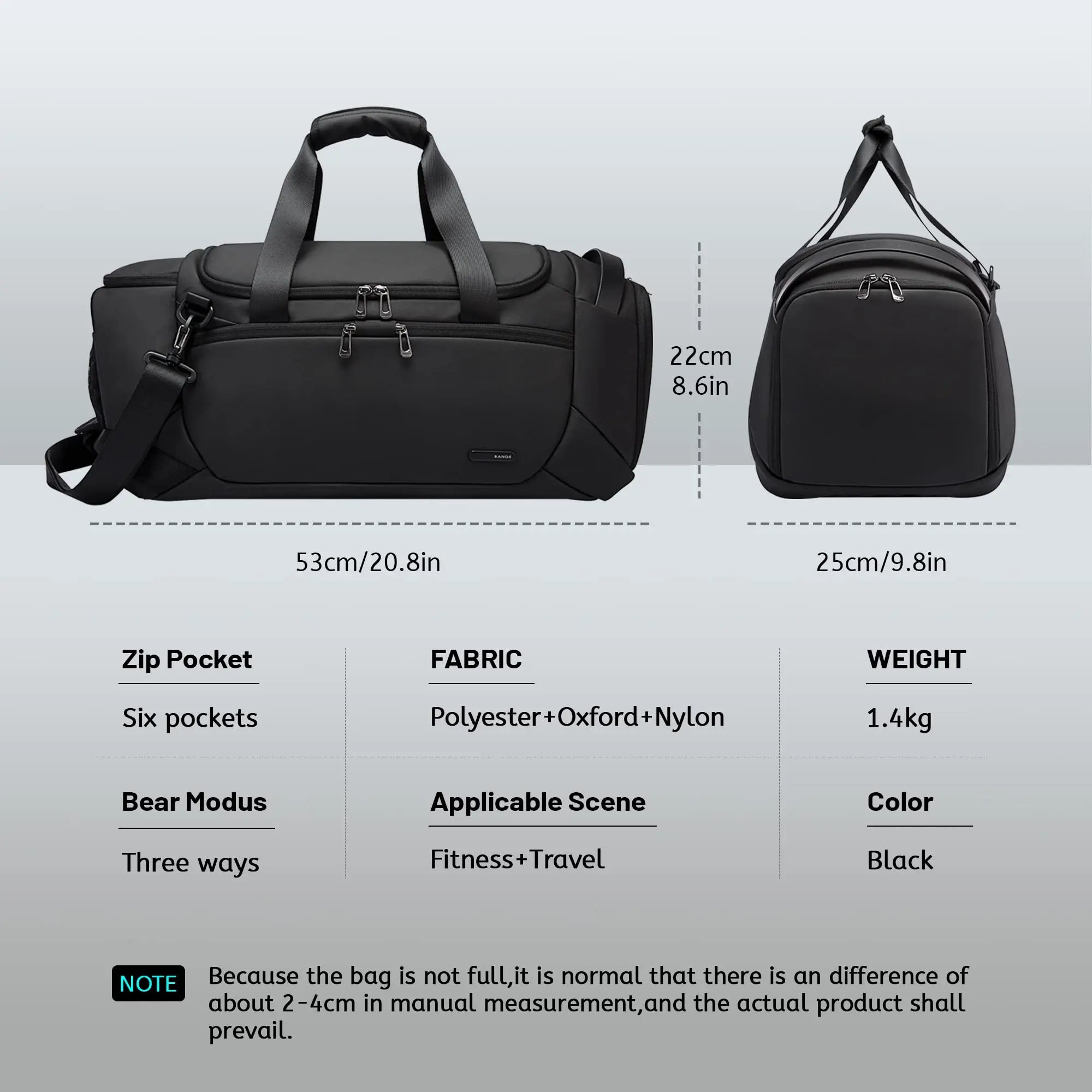 Waterproof Duffel Bag – 21”