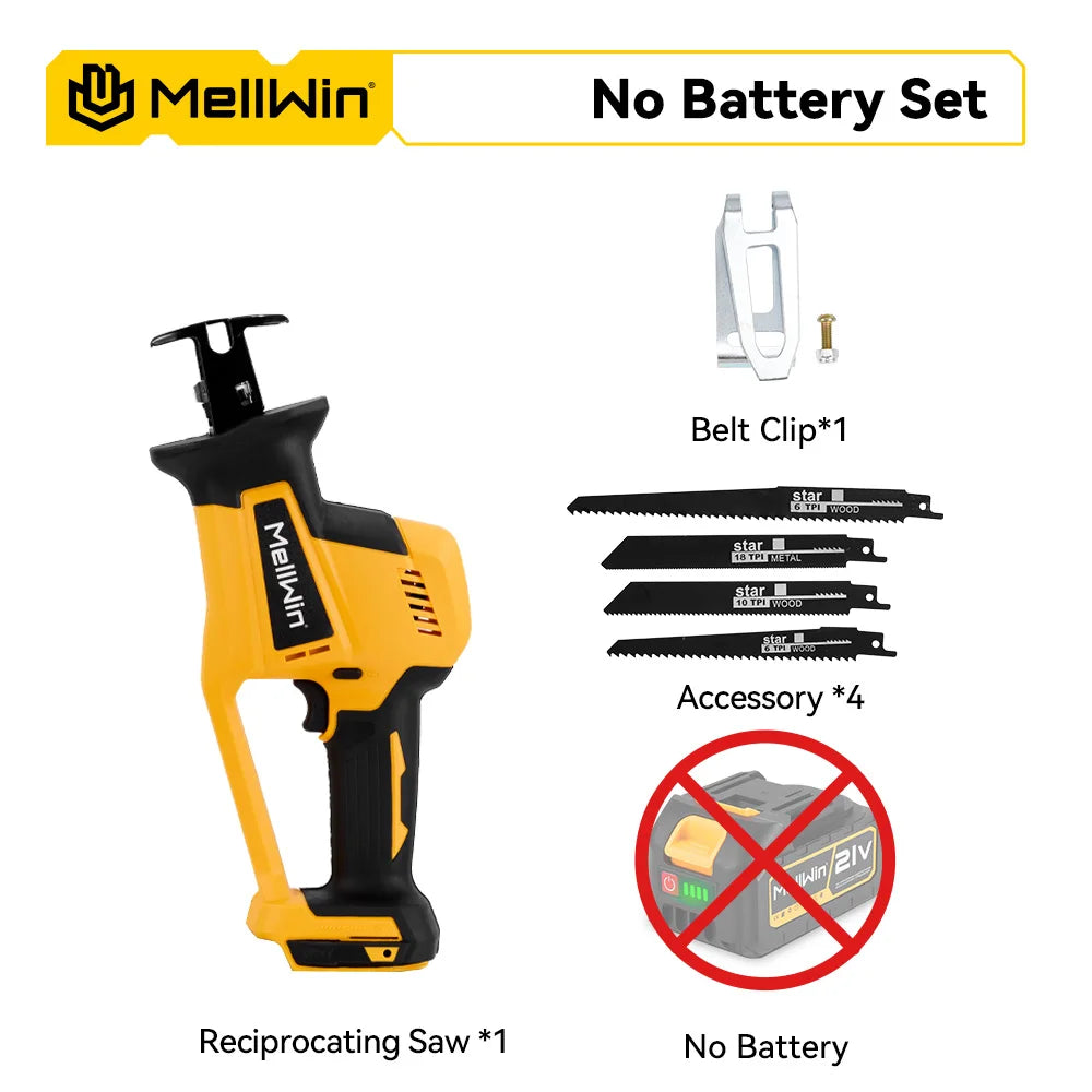 3600W Cordless Reciprocating Saw