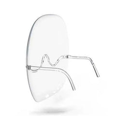 2pcs Transparent Full Face Protective Mask by Snagg A Face Shield