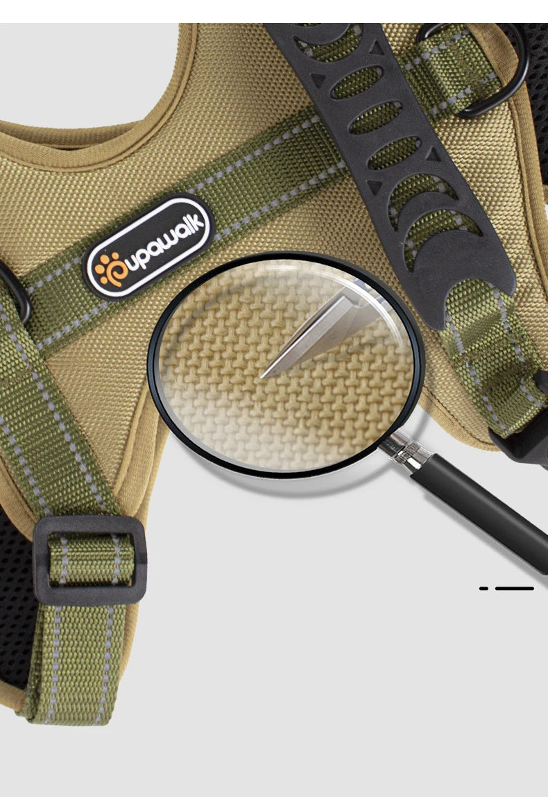 Adjustable Reflective Dog Harness by Snagg A Harness