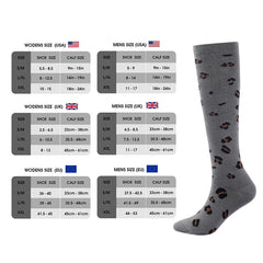 Athletic Compression Socks — High-Top Circulation Support for Running & Recovery