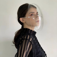 2pcs Transparent Full Face Protective Mask by Snagg A Face Shield