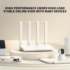 AX3000T WiFi 6 Router – Dual-Band 5GHz 160MHz with 1.3GHz Processor by Snagg A WiFi Booster