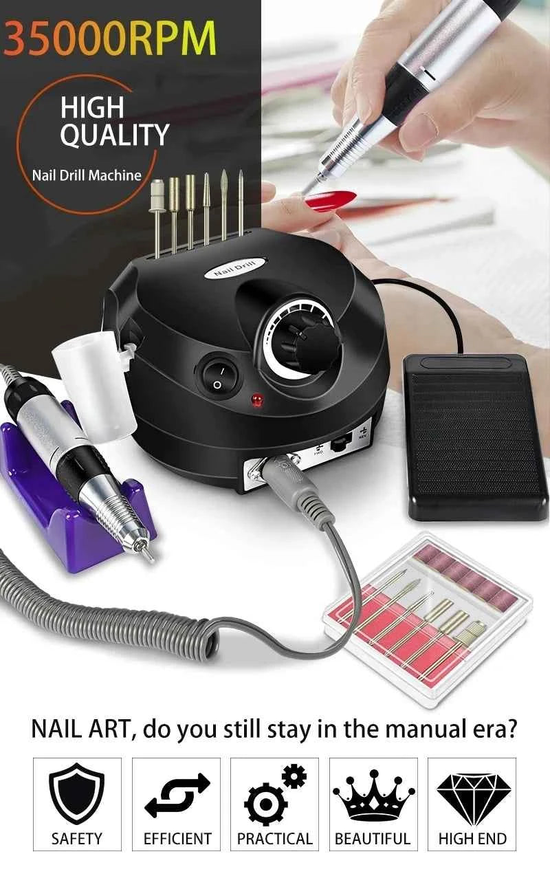 Professional 18 Color Gel & 9 Color Poly Extension Mega Kit – 132W High-Power UV/LED Curing System