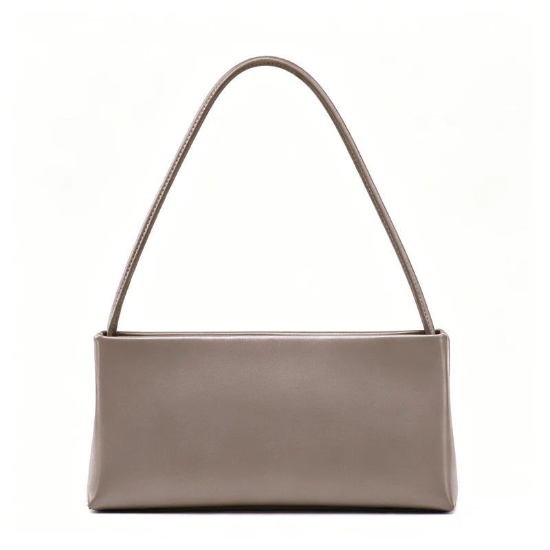 Luxury Leather Underarm Shoulder Bag – High-Sense Fashion Crossbody Handbag for Women, All Seasons