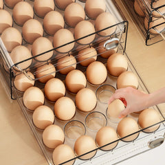 Egg Holder for Refrigerator by Snagg A Tray