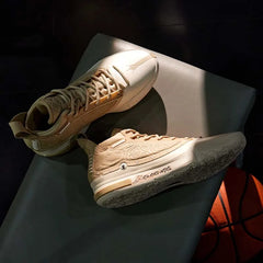 Shock Absorbing, Wear Resistant Basketball Sneaker