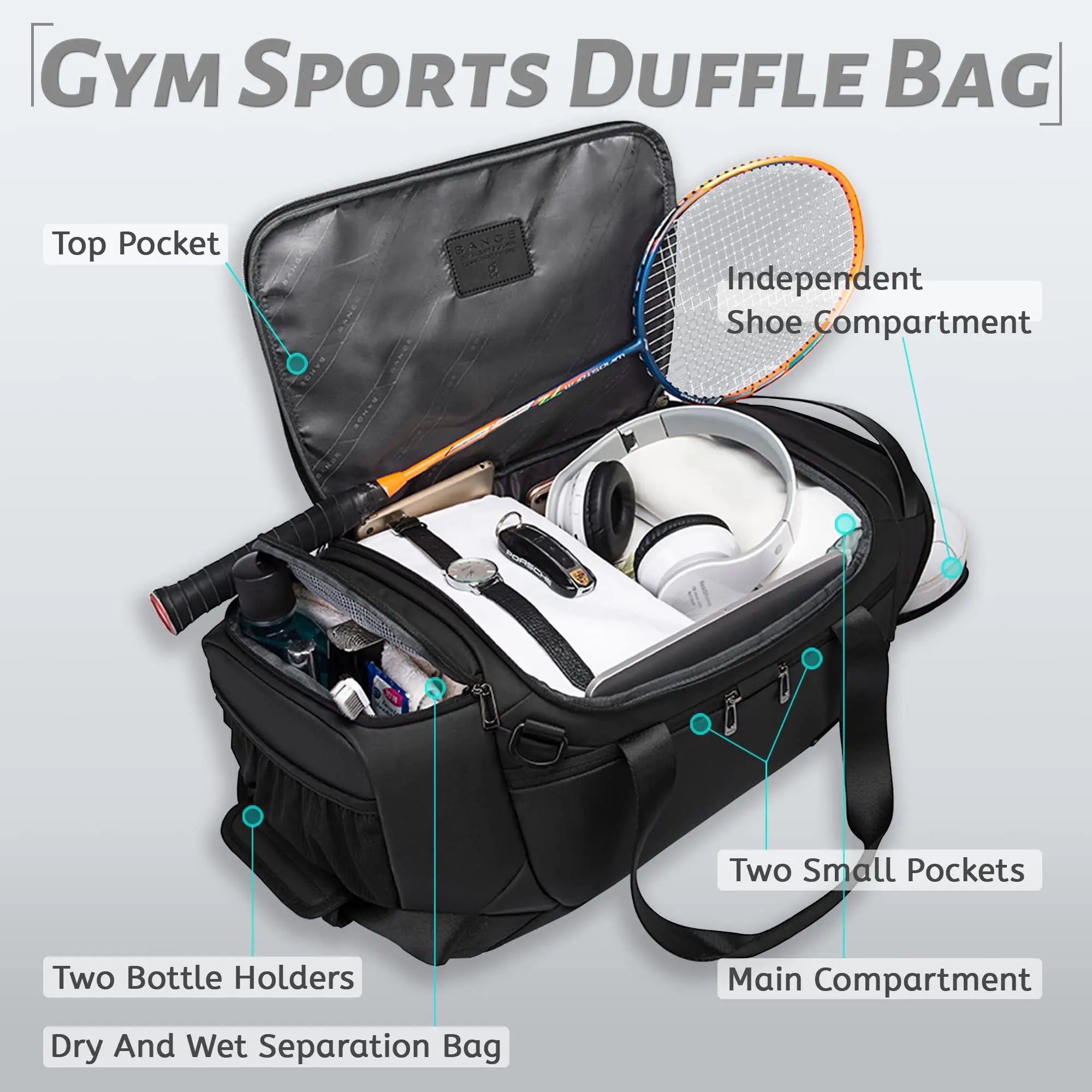 Waterproof Duffel Bag – 21”