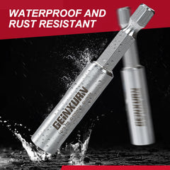 2" Stainless Steel Magnetic Screwdriver Bit Holders – Hex Shank, Quick-Change