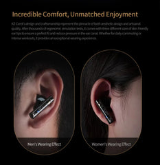 Bluetooth 5.3 TWS Earbuds – HiFi In-Ear Earphones with 6-Mic Active Noise Cancelling by Snagg An EarBud