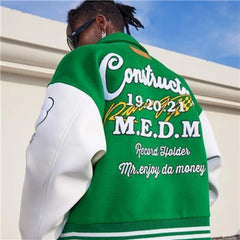Men’s Retro Baseball Jacket by Snagg A Jacket