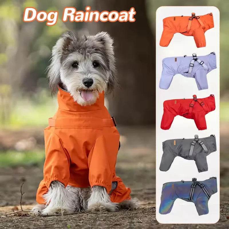 Adjustable Waterproof Dog Raincoat - SnaggIt