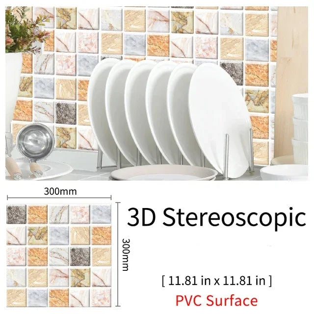 Imitation Brick & Cobblestone Wall Stickers by Snagg A Wall Sticker