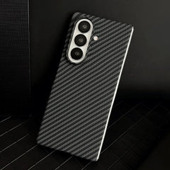 Carbon Fiber Pattern Magnetic Case For Samsung Z Fold 7 Series by Snagg A Phone Case
