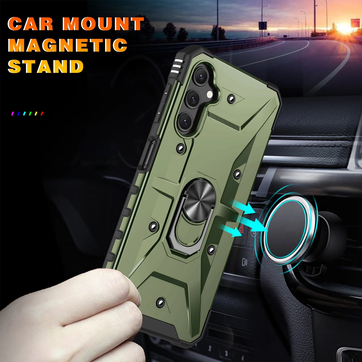 Shockproof Hard Armor Case – for Samsung Galaxy S22 Series - Phone Cases & Covers