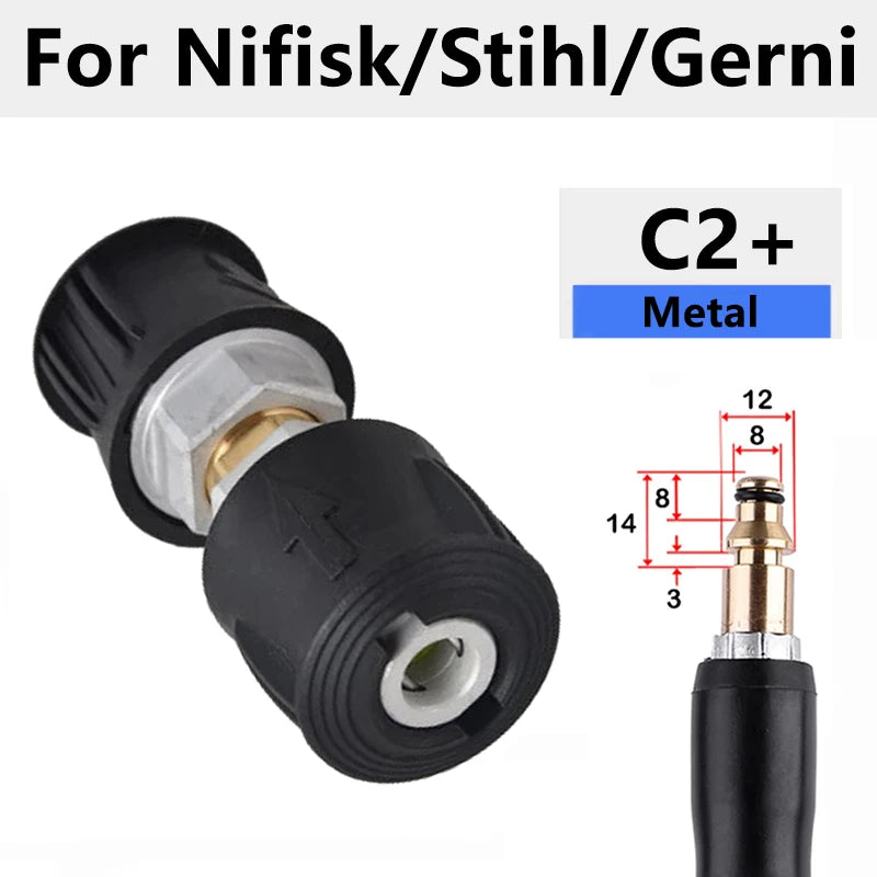 High Pressure Quick Fitting Connector by Snagg A Fitter