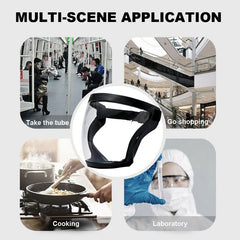 Super Protective Anti fog Full Face Shield by Snagg A Face Shield