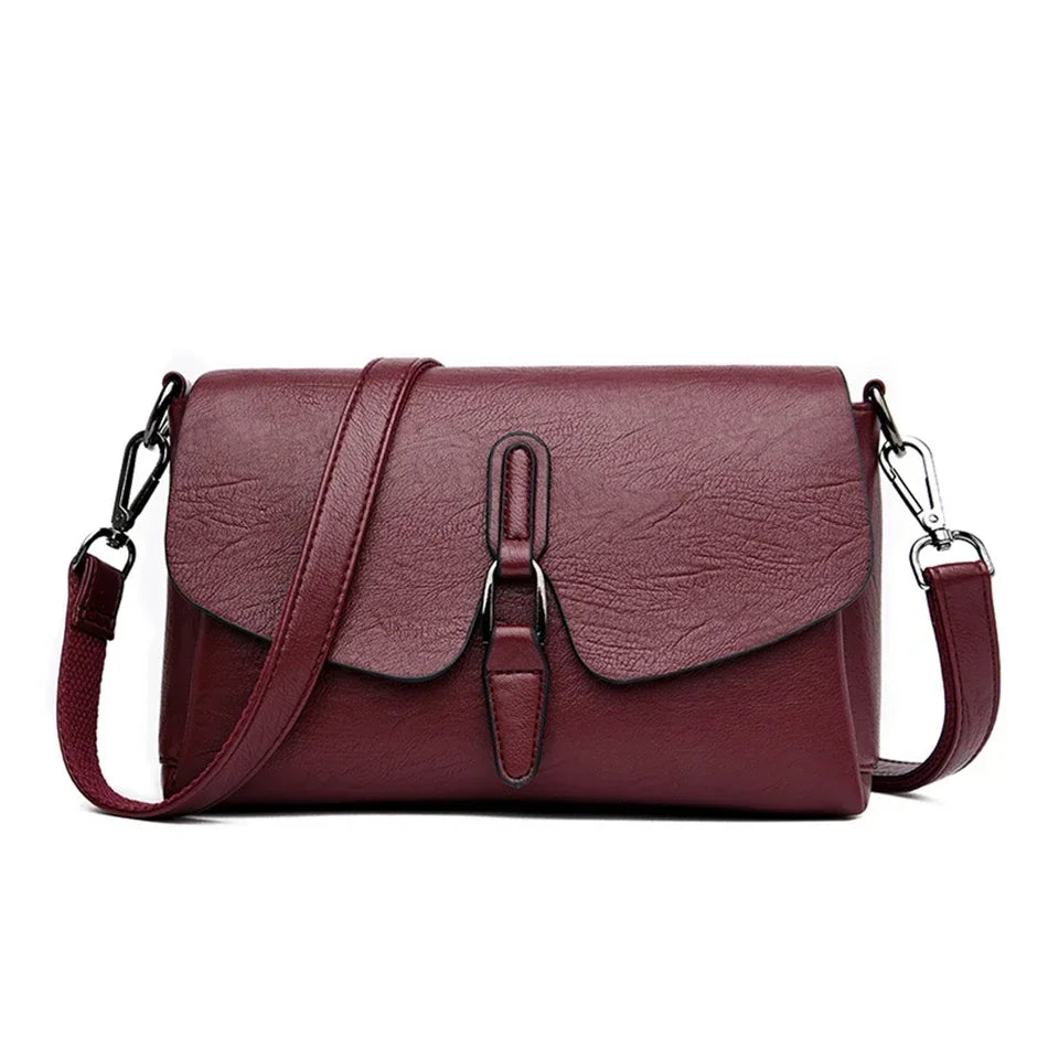 Sheepskin Leather Shoulder & Crossbody Bag