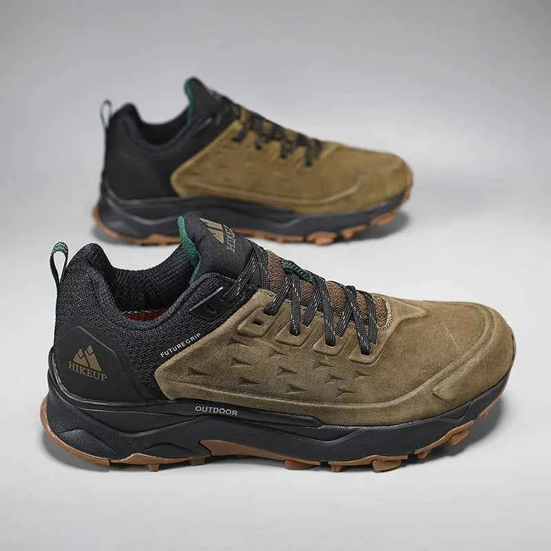 Men's suede leather camping and hiking shoe – image 2