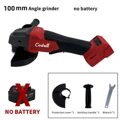 100/125mm Brushless Cordless Angle Grinder