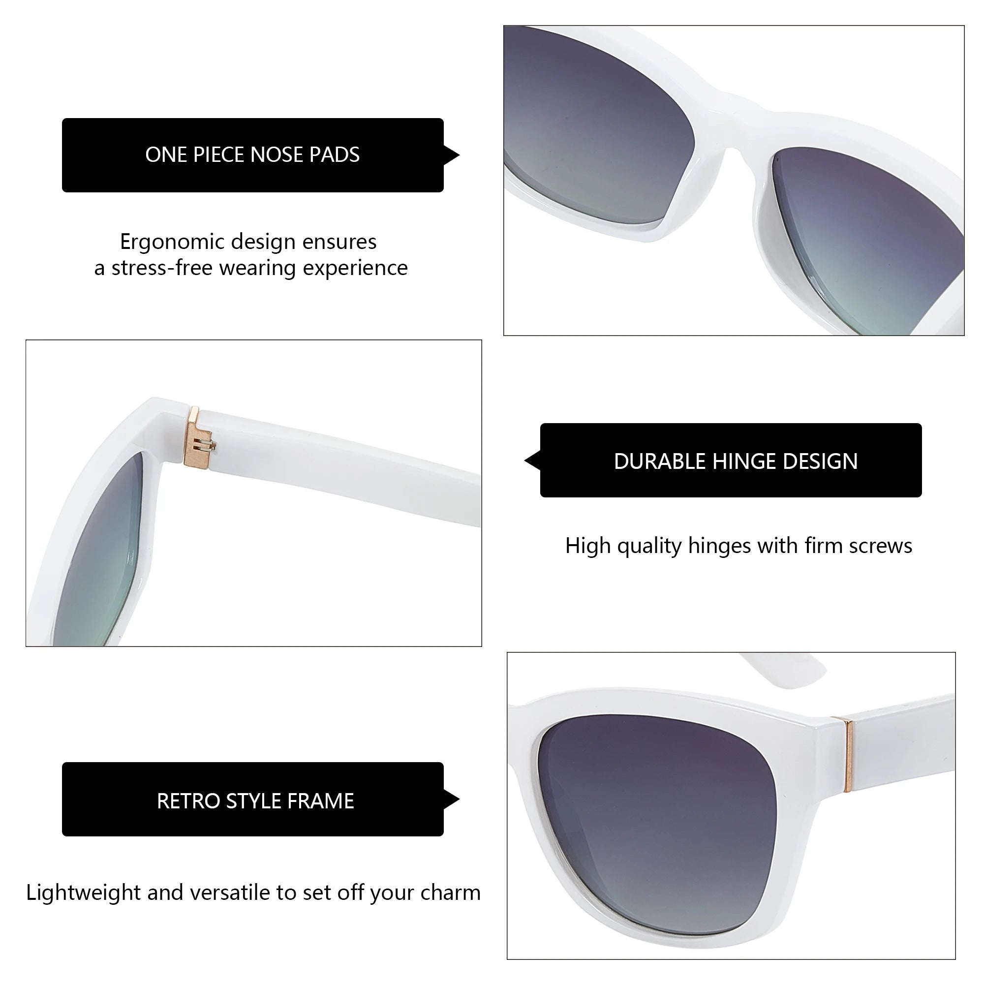 Vintage Oversized Polarized Sunglasses by Snagg It Sunglasses
