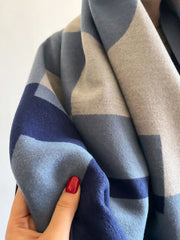 Luxury Double Sided Winter Scarf for Women