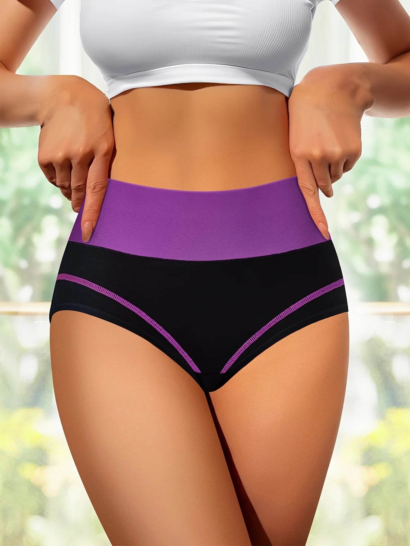 4-Pack Women’s High-Waist Tummy Control Briefs - SnaggIt
