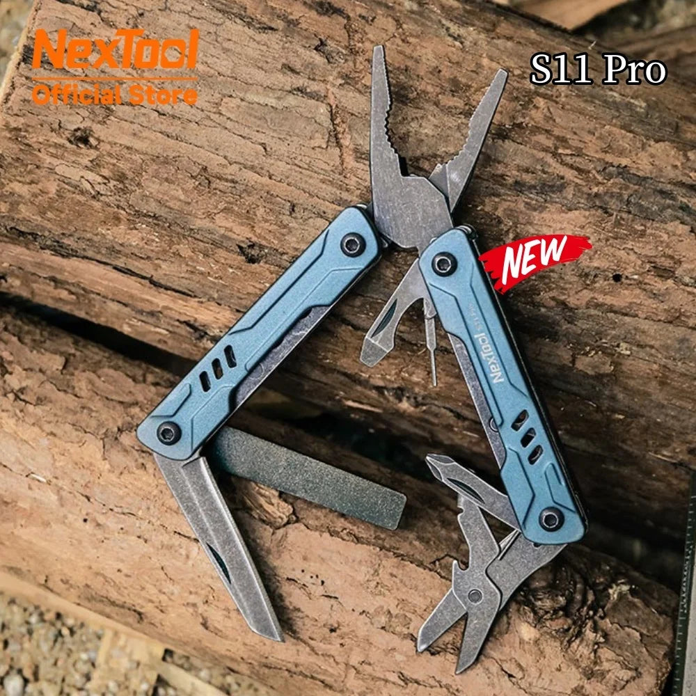 Mini 12-in-1 Multitool | Pocket Pliers, Knife, Wire Cutters & More