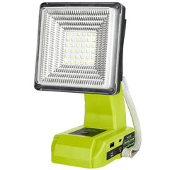 Cordless LED Work Light Compatible With Ryobi 18V Battery
