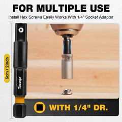 18 Piece Professional Countersink Drill Bit Set & Tapered Woodworking Kit