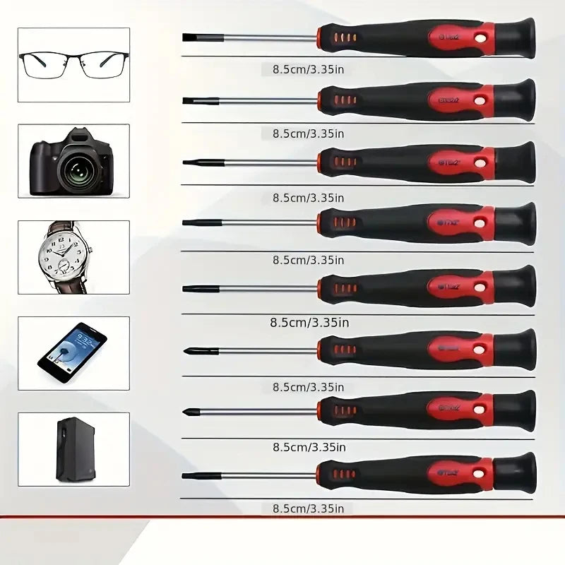 118-Piece Magnetic Precision Screwdriver & Bit Set
