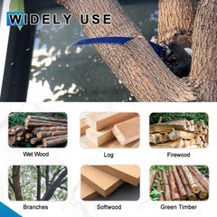 Professional Curved Reciprocating Saw Blade Set | High Performance Log & Tree Trimming Saber Blades