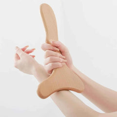 Wood Therapy Massage Tool Lymphatic Drainage Massager One-handed Body Sculpting Tools For Anti-Cellulite Gua Sha Muscle Release