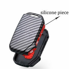 4 Bottons Carbon Fiber ABS Car Key Cover by Snagg A Key Cover